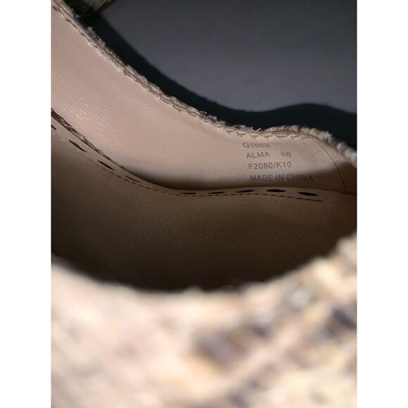 Coach Womens Alma Snake Print Stiletto Slingback Heels Size 6 - Picture 7 of 7